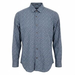 Ted Baker London Men's Long Sleeve Paisley Print Button Up Shirt Size 7 - CJ